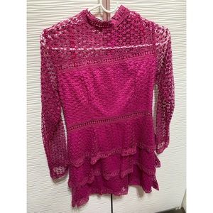 AX Paris tiered lace dress